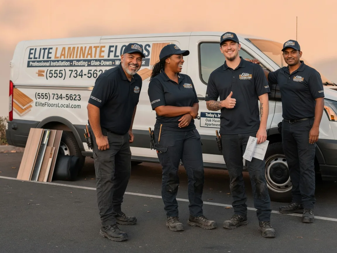 Laminate flooring installation company in Burnham, ME